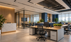 Thiết kế văn phòng 100m²