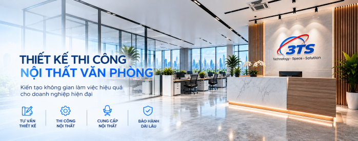 Thiết kế thi công nội thất văn phòng